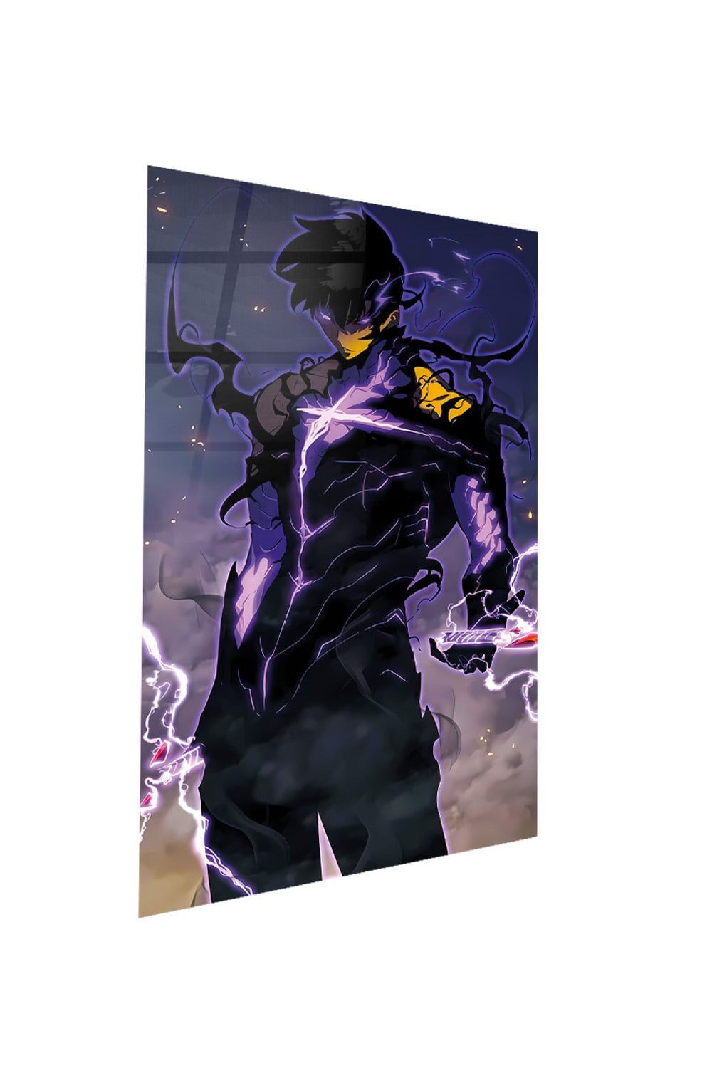 Igris Solo Leveling Purple Aesthetic