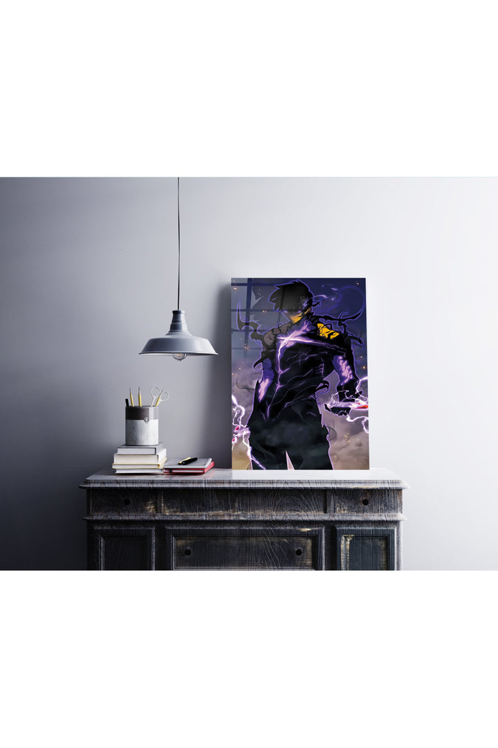 Igris Solo Leveling Purple Aesthetic