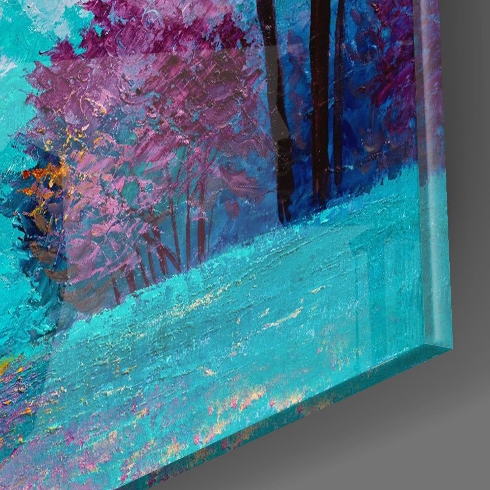 Sonbaharın Hikayesi Cam Tablo