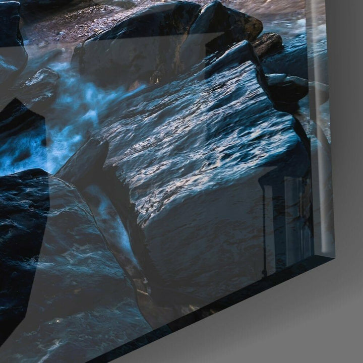 Sonsuz Deniz Cam Tablo