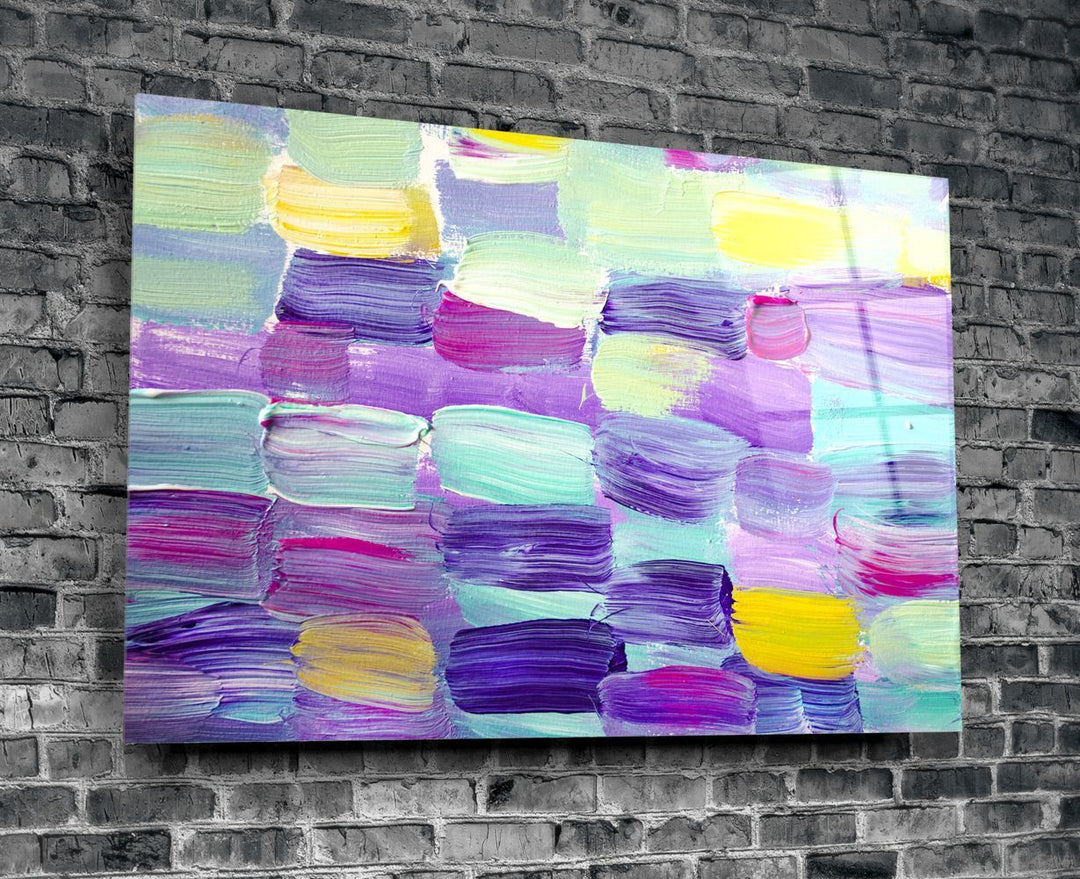 Soyut Cam Tablo No:1024