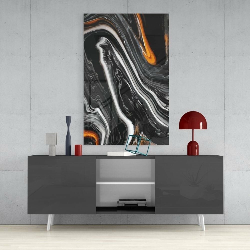 Soyut Cam Tablo No:1072