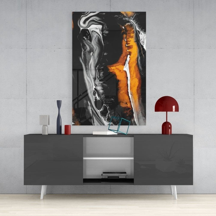 Soyut Cam Tablo No:1073