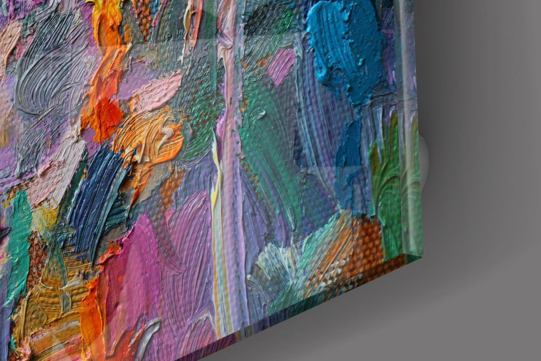 Soyut Cam Tablo No:1075