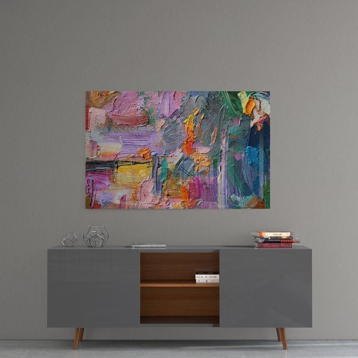 Soyut Cam Tablo No:1075