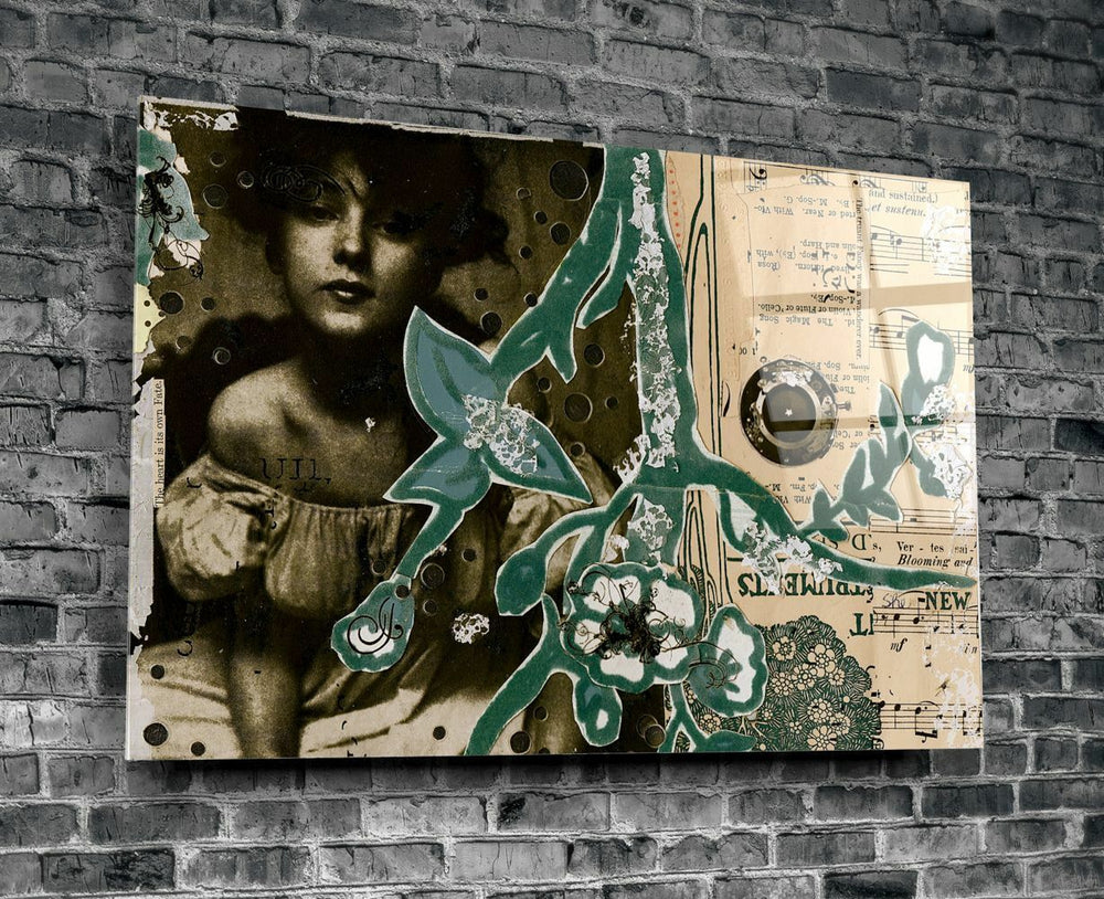 Soyut Cam Tablo No:1158