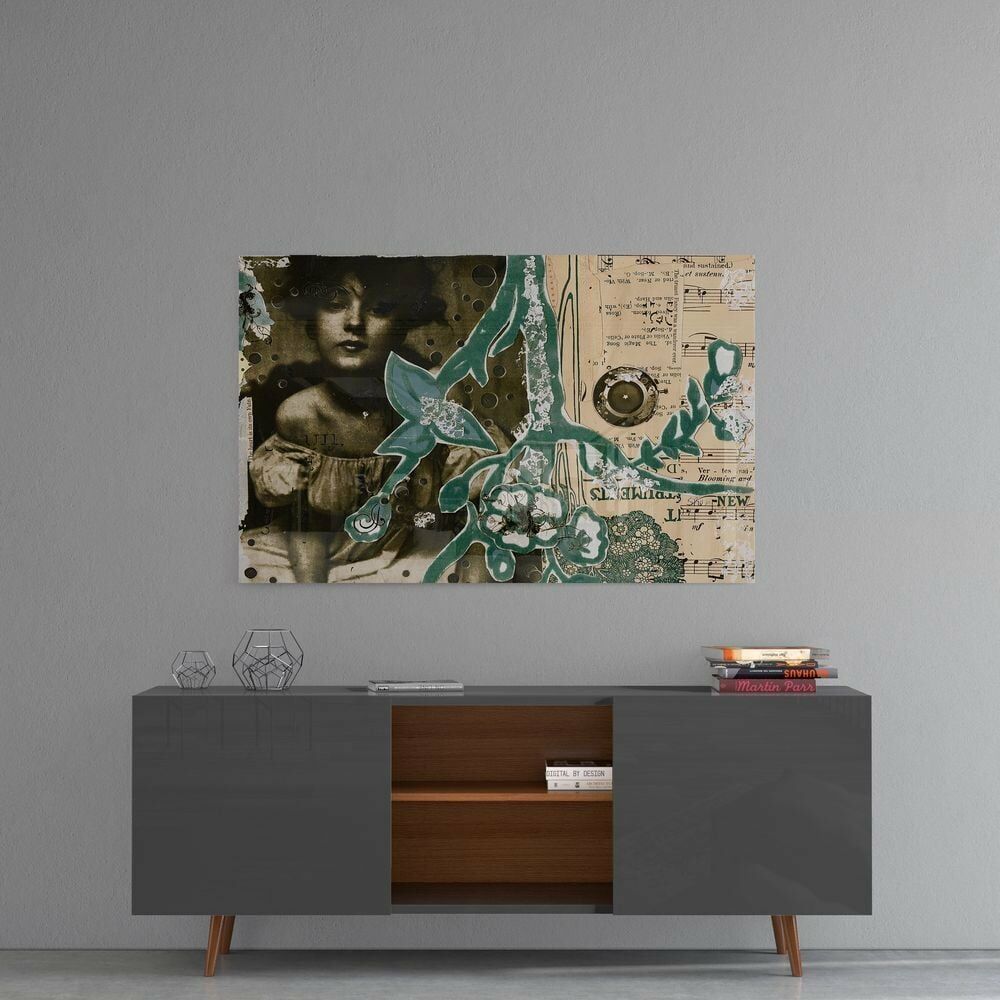 Soyut Cam Tablo No:1158