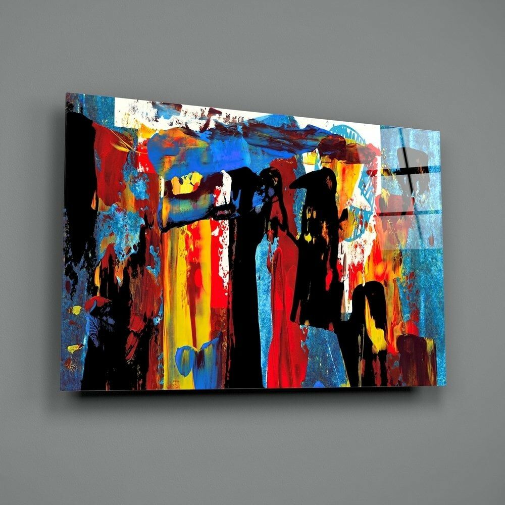 Soyut Cam Tablo No:3037