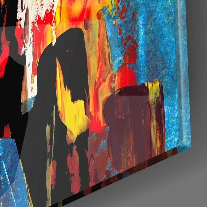 Soyut Cam Tablo No:3037