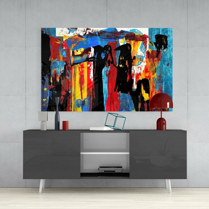 Soyut Cam Tablo No:3037