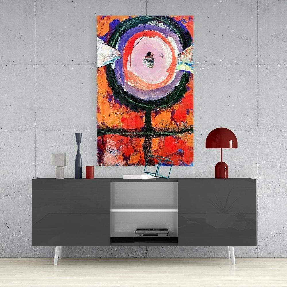 Soyut Cam Tablo No:3061