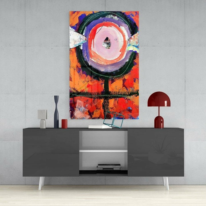 Soyut Cam Tablo No:3061