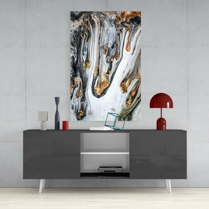 Soyut Cam Tablo No:4060