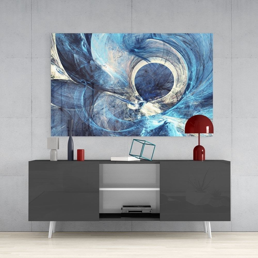 Soyut Cam Tablo No:4063