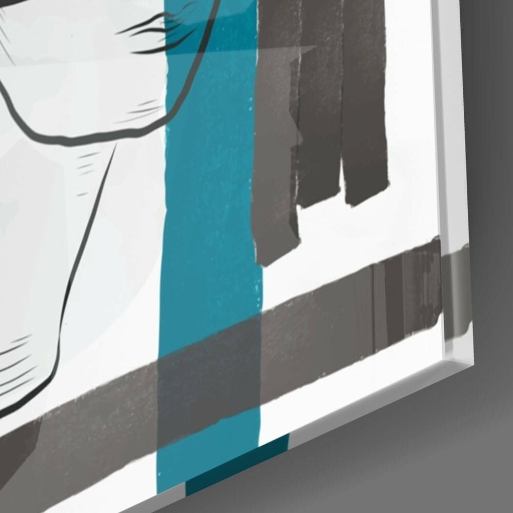 Soyut Cam Tablo No:4094