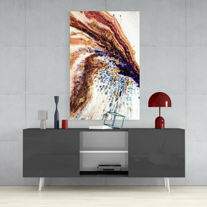 Soyut Cam Tablo No:4098