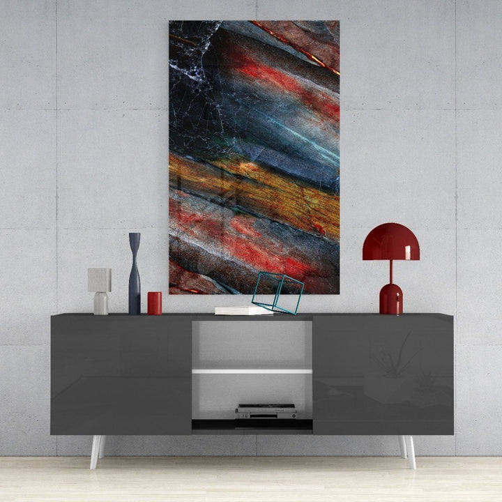 Soyut Cam Tablo No:5041