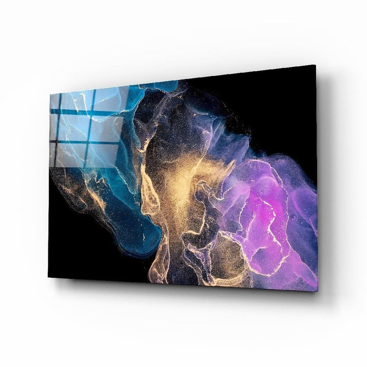 Soyut Derinlik Cam Tablo