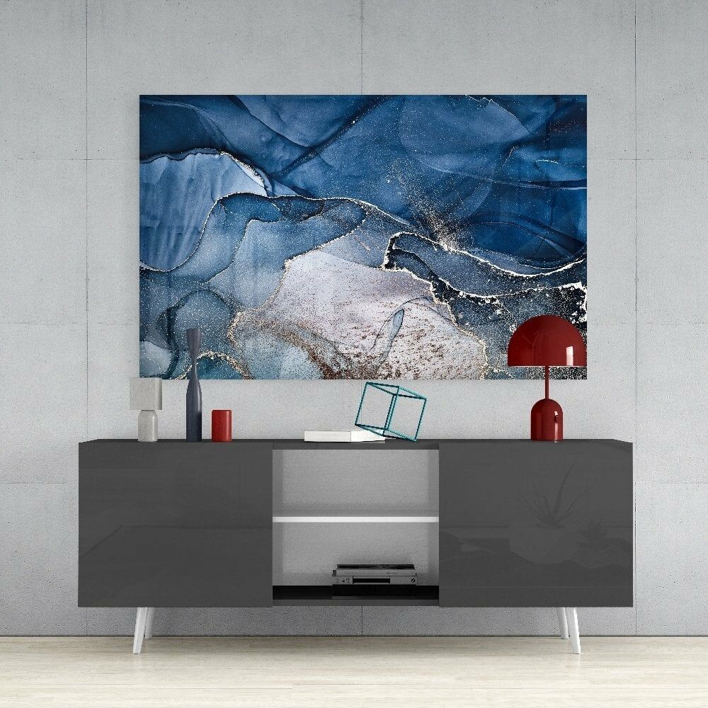 Soyut Derinlik Cam Tablo No:2012