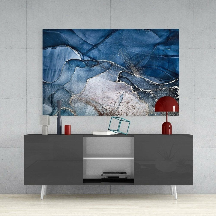 Soyut Derinlik Cam Tablo No:2012