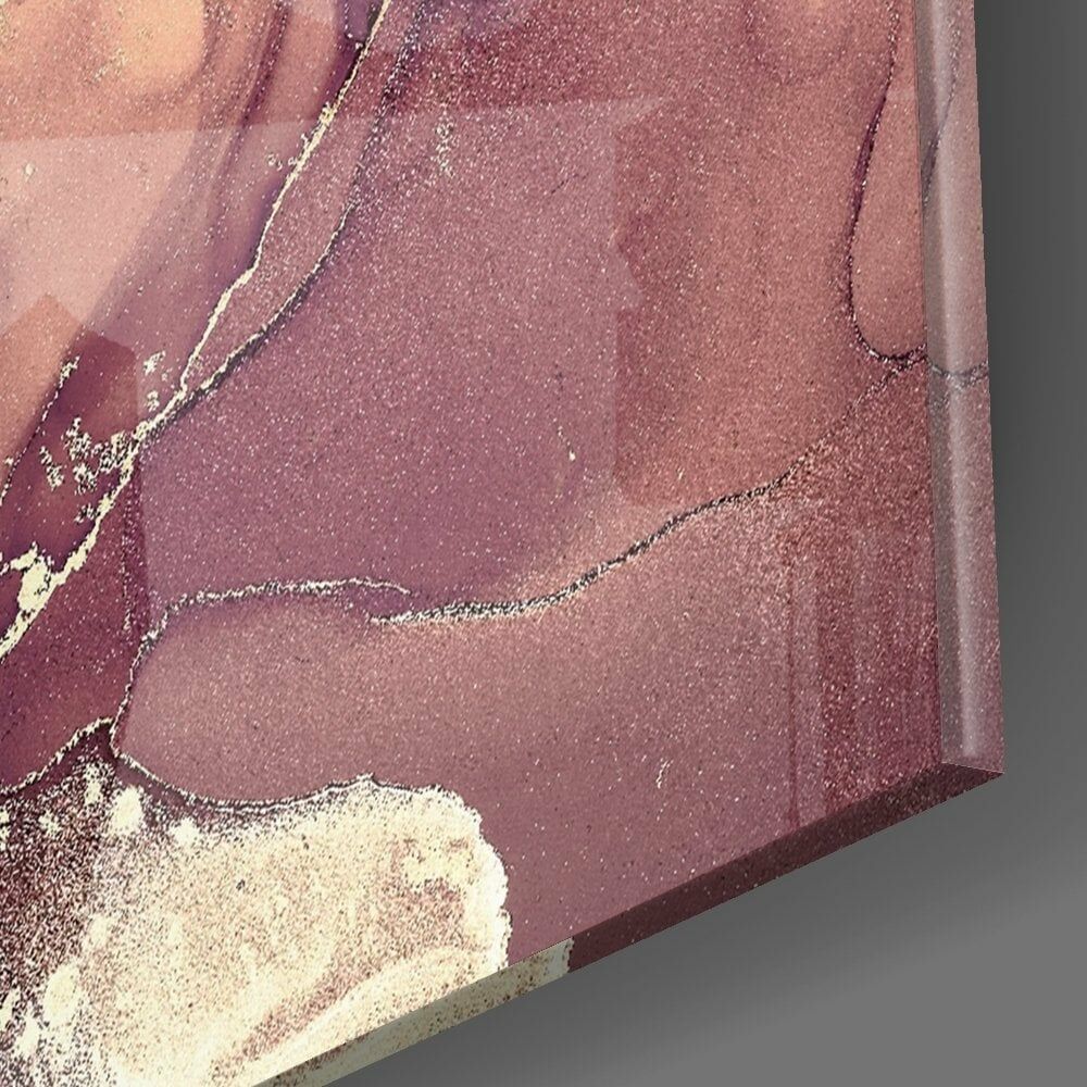 Soyut Derinlik Cam Tablo No:2019