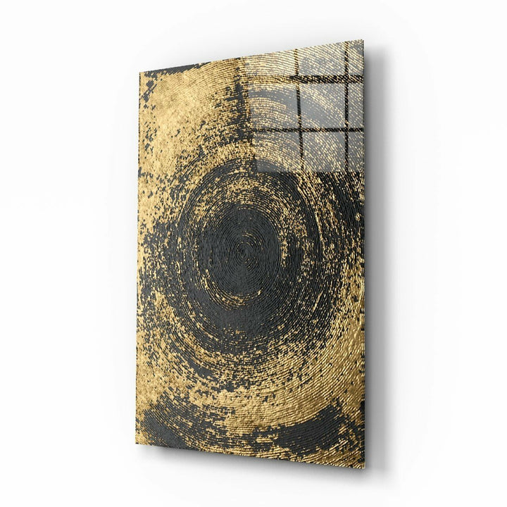 Soyut Döngü Cam Tablo