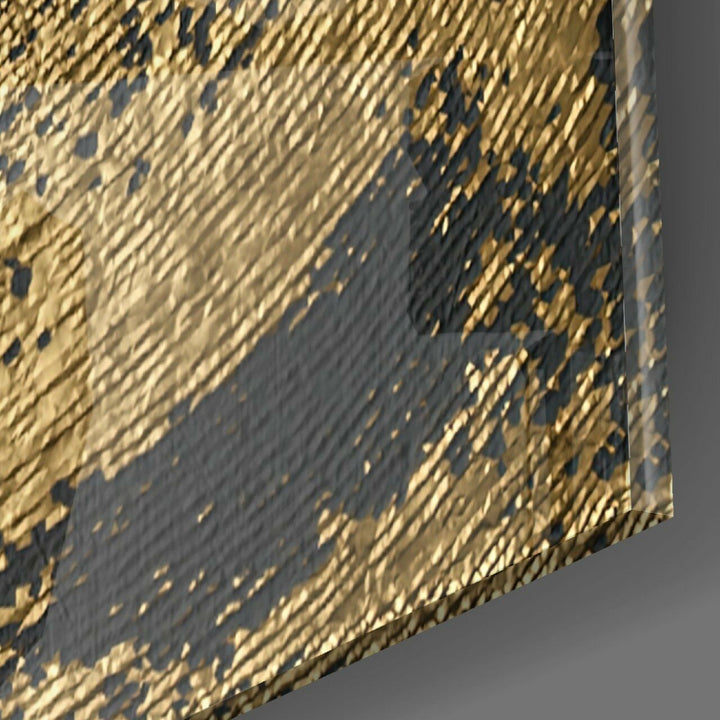 Soyut Döngü Cam Tablo