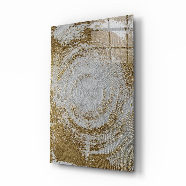 Soyut Döngü Cam Tablo