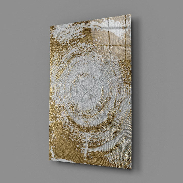 Soyut Döngü Cam Tablo