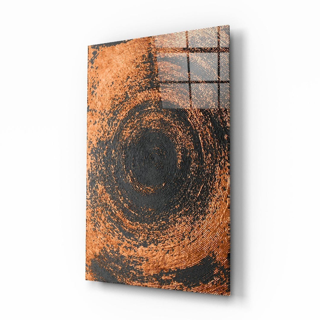 Soyut Döngü Cam Tablo