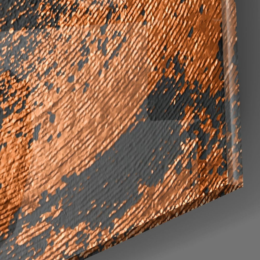 Soyut Döngü Cam Tablo