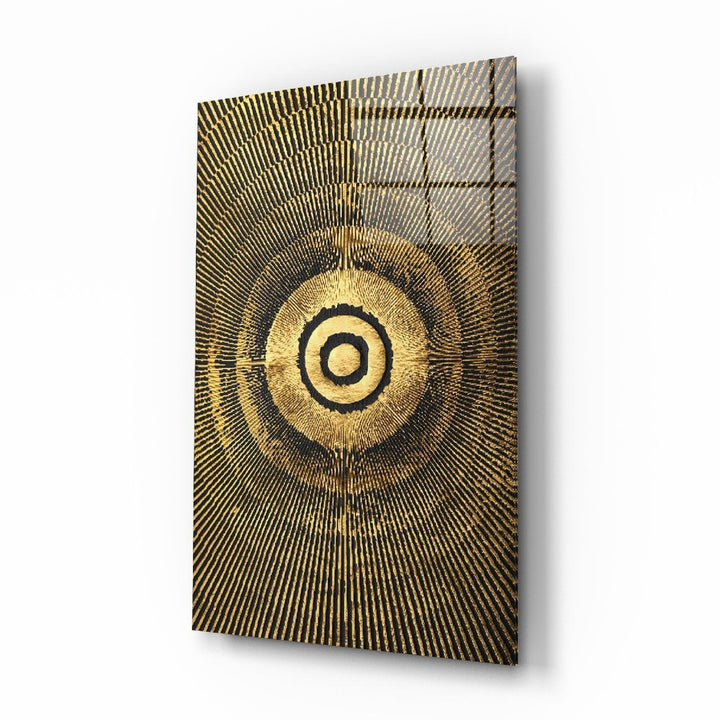 Soyut Döngü Cam Tablo