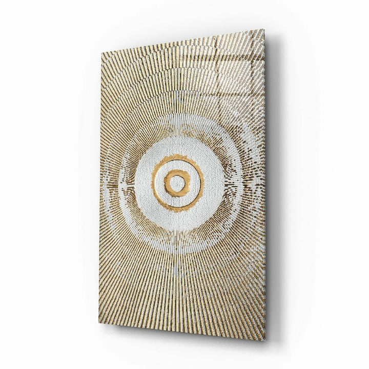 Soyut Döngü Cam Tablo