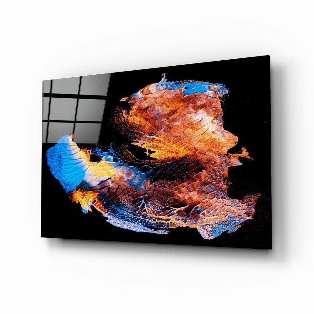 Soyut Pullar Cam Tablo