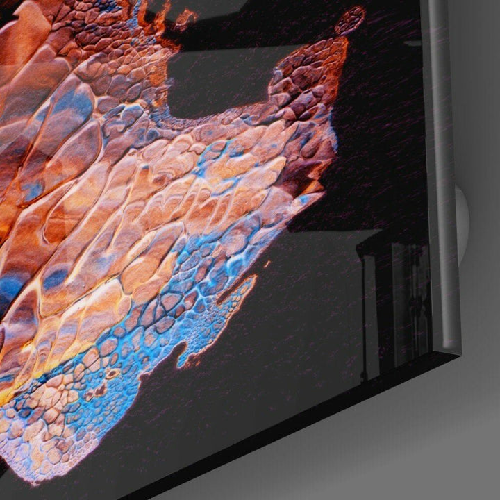 Soyut Pullar Cam Tablo