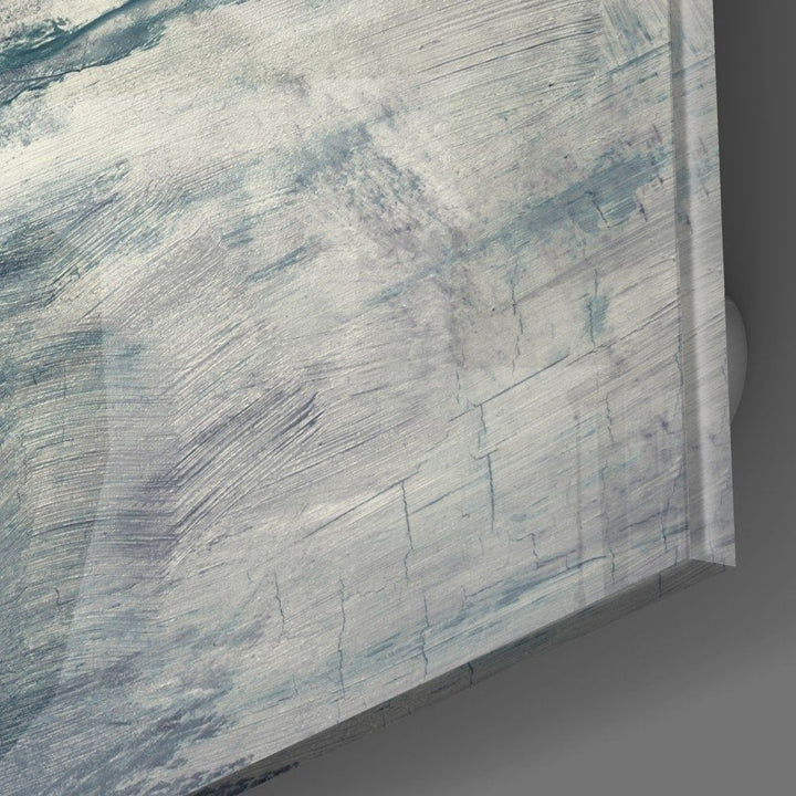 Soyut Renkler Cam Tablo