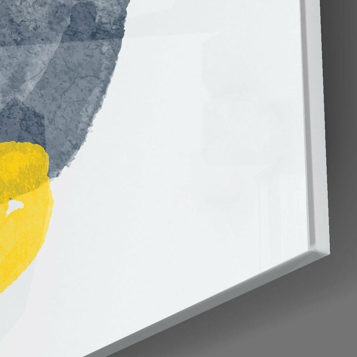 Soyut Şekiller Cam Tablo No:2087