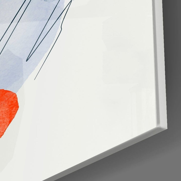 Soyut Şekiller Cam Tablo No:2088