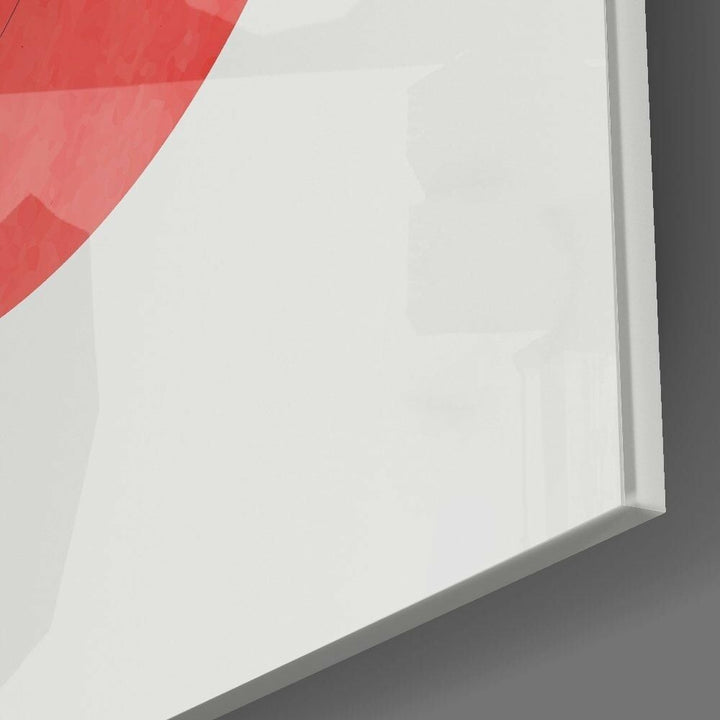 Soyut Şekiller Cam Tablo No:2091