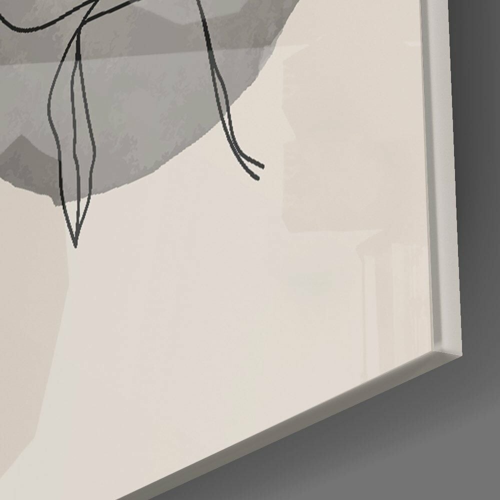 Soyut Şekiller Cam Tablo No:2094