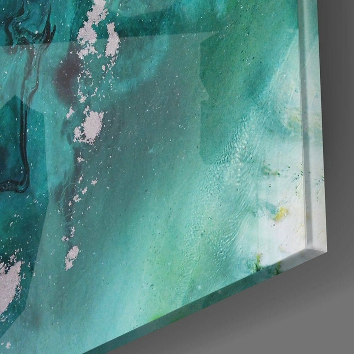 Soyutluğun Renkleri Cam Tablo