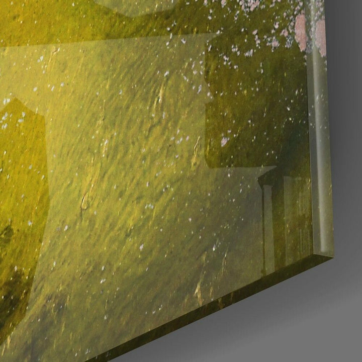 Soyutluğun Renkleri Cam Tablo