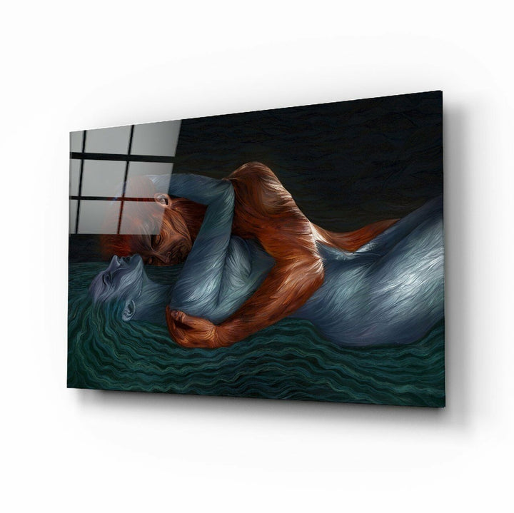 Su ve Ateş Cam Tablo