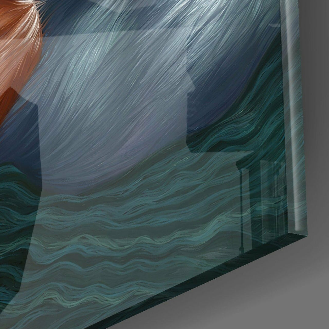 Su ve Ateş Cam Tablo