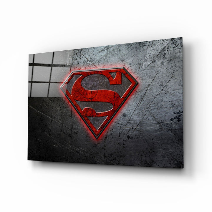Süpermen Cam Tablo