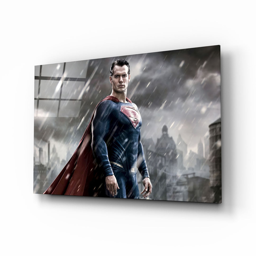 Süpermen Cam Tablo
