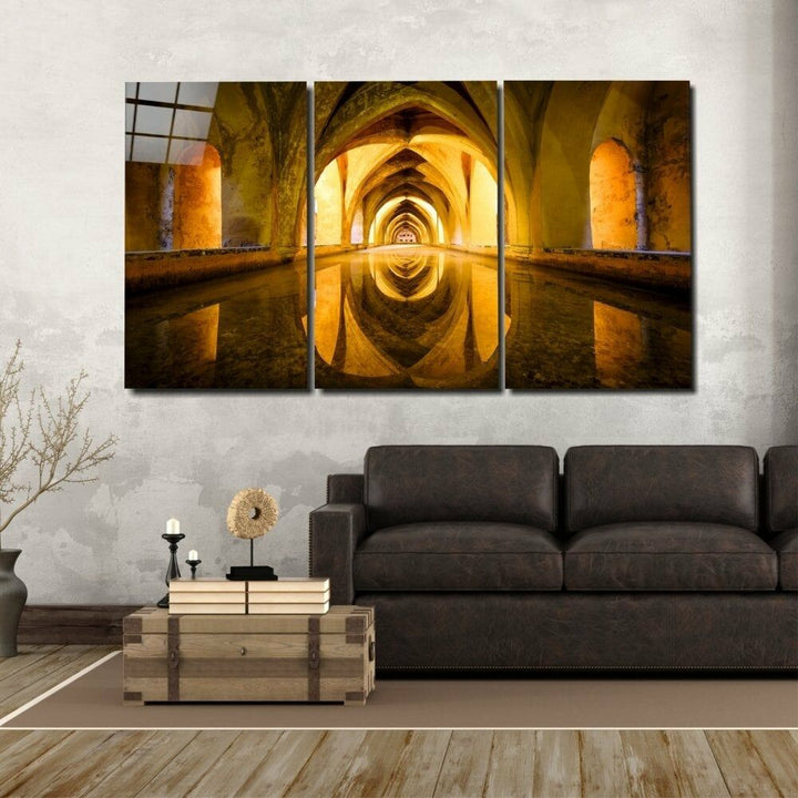 Sütunlar Mega Cam Tablo