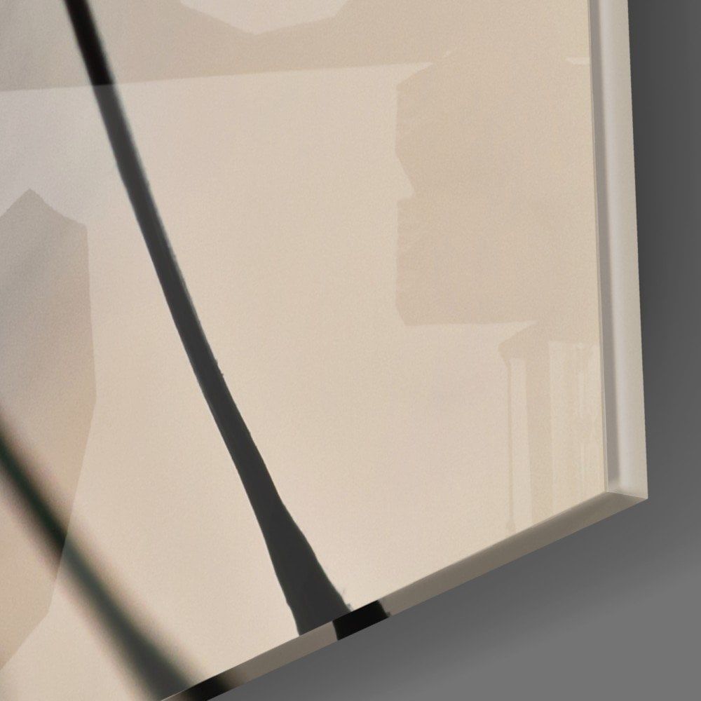 Tarçın Karahindiba Cam Tablo