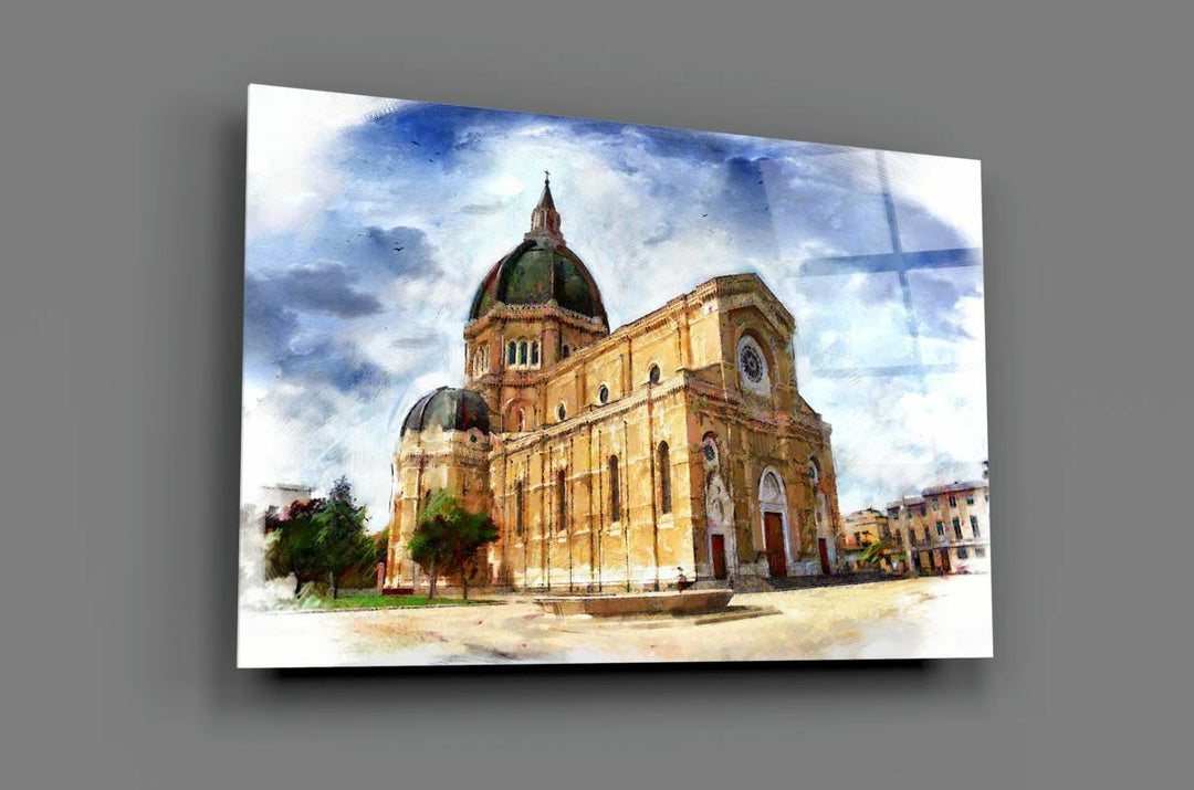 Tarihi Bina Cam Tablo