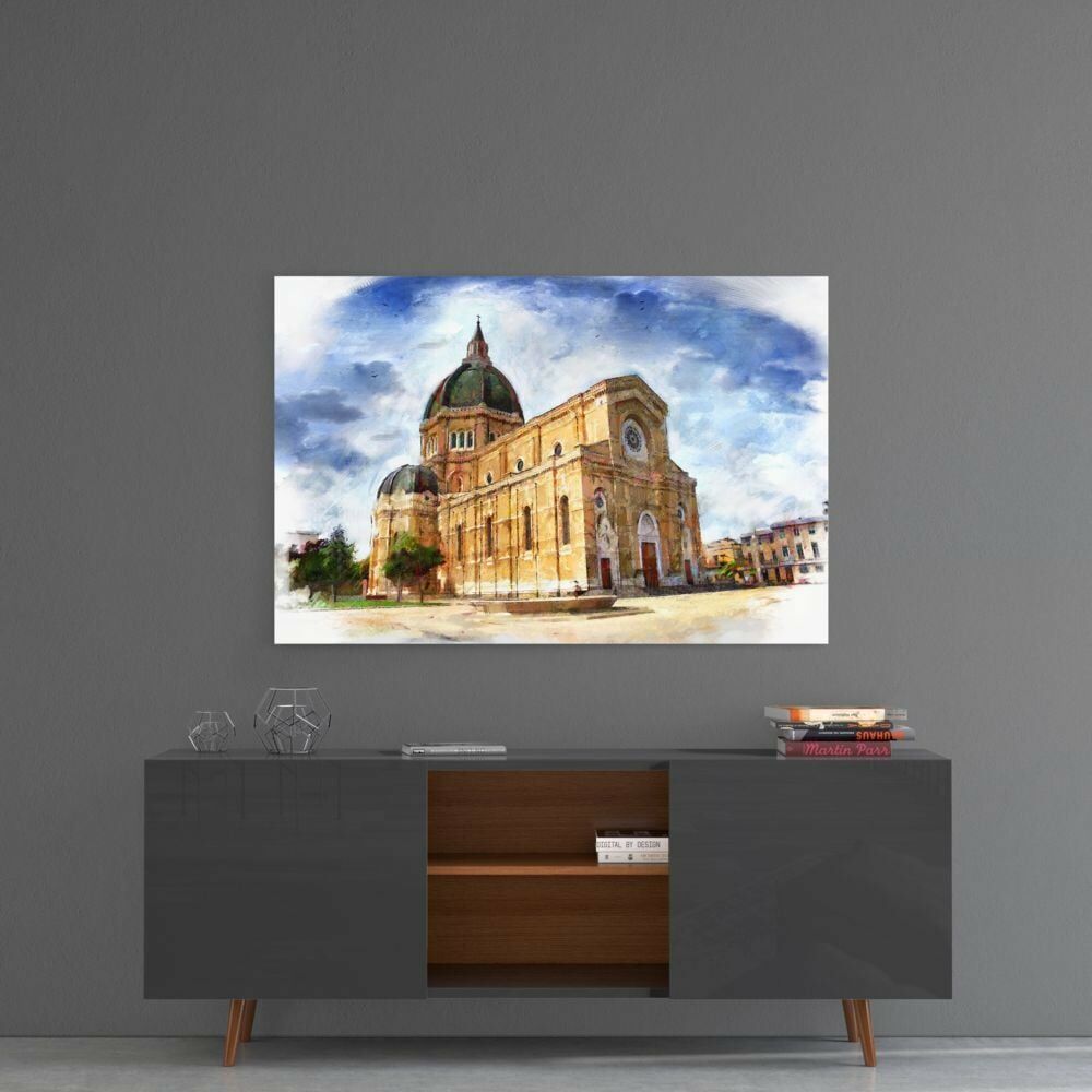 Tarihi Bina Cam Tablo